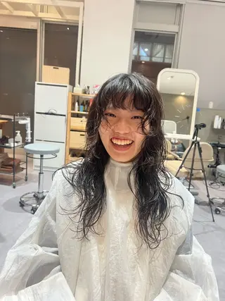 ロング パーマ ボブ指名No.1/ ボブ/茶屋町/ユキのヘアスタイル