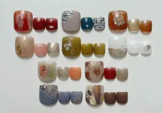 ネイル 冨田 茉優のネイルデザイン