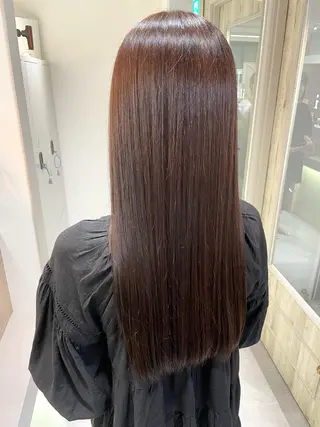 ロング カラー 西 めぐみのヘアスタイル