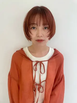 ショート カラー ショート/ボブ/ 吉祥寺/ryoのヘアスタイル