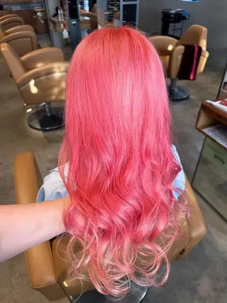 ロング カラー hair studio Peace所属・浅野 真惟のマツエク・マツパデザイン