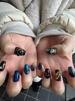 ネイル ゆびノさき茨木店 ニュアンス/アートのネイルデザイン