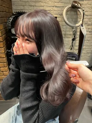 セミロング MINX 銀座店所属・MINXginza タイラミユネのヘアスタイル