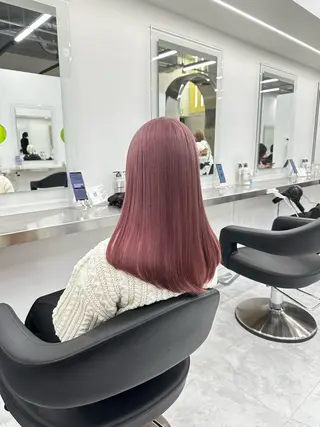 ミディアム カラー 🤍ベージュ×艶髪 🤍Ryuta🤍のヘアスタイル