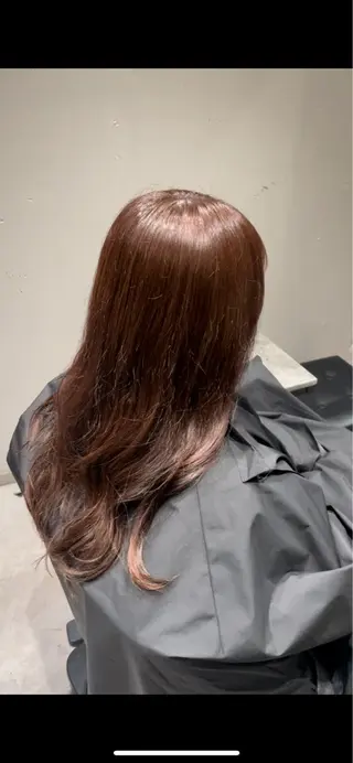 セミロング カラー メンズバレイヤージュ /町田木村悠月のヘアスタイル