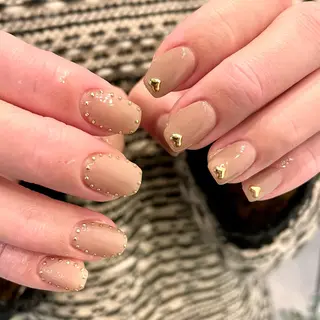 ショート m kaori𓃟のネイルデザイン