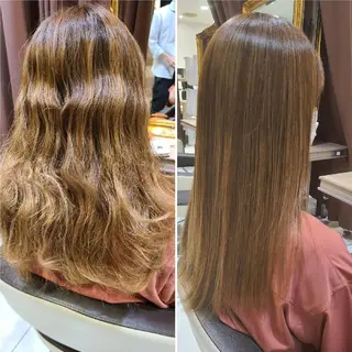 ミディアム Ash 店長　山下達也のヘアスタイル