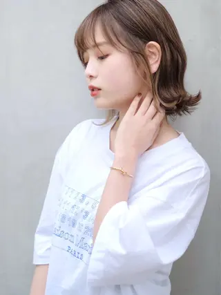 ミディアム 似合わせヘア/ボブ/ ミディアム/Takaのヘアスタイル
