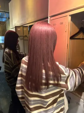 セミロング ハイトーン/ブリーチ 🧁soraのヘアスタイル