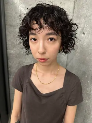 ミディアム パーマ お悩み解決パーマ hana🩰のヘアスタイル