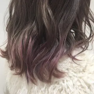 セミロング カラー loca by tree所属・髪質改善/うる艶ヘア HARUNAのヘアスタイル