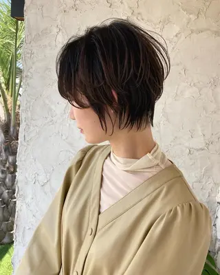 ショート ボブ/レイヤー/ ショートcovo代表のヘアスタイル