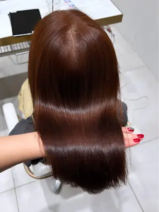 ミディアム カラー 透明感カラー / レイヤー/ mamiのヘアスタイル