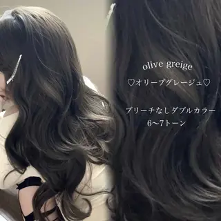 ロング カラー 淡色/ワンホンヘア 🤍MINORIのヘアスタイル