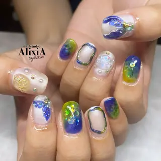 ネイル AlixiA nail studio所属・AlixiA ゆみのネイルデザイン