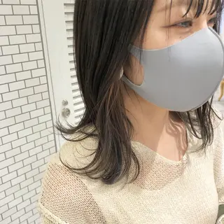 ミディアム 顔タイプヘアデザイン マイスター®︎のヘアスタイル