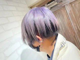 ショート カラー メンズ 髪質改善×艶カラー ANDIAMO 楓のヘアスタイル