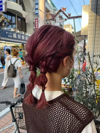 カラー 【eight宿河原】 すぎもとはづきのヘアスタイル