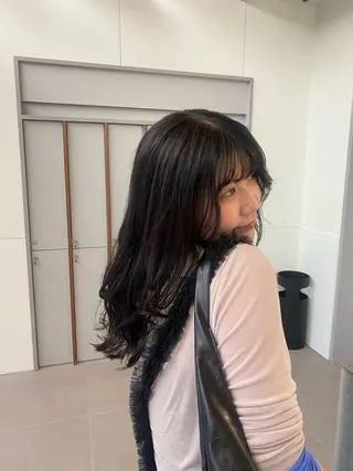 ロング 🎀透明感× 暖色カラーつな🎀のヘアスタイル