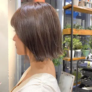ミディアム カラー ヘアアレンジ tane.所属・【ダメージレス施術】 【透明感】北村 拓也のヘアスタイル