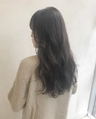 ロング カラー nakahara madokaのヘアスタイル