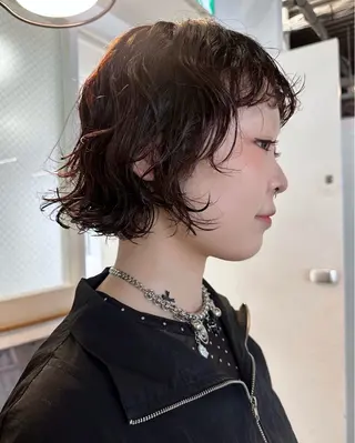 ショート パーマ FILMS / yuuna 🦢🫗のヘアスタイル