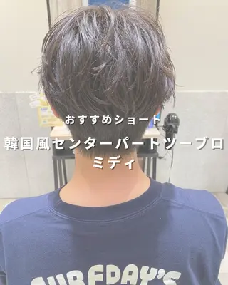 ショート メンズ 長津 健一郎のヘアスタイル