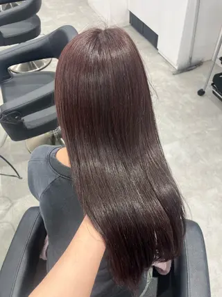 ロング カラー みう/仙台/暖色/ 艶髪/顔周りカット/のヘアスタイル