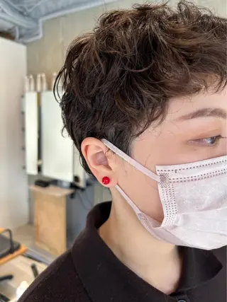 ショート カラー 🌐👽フクイ キララ🌎💎のヘアスタイル