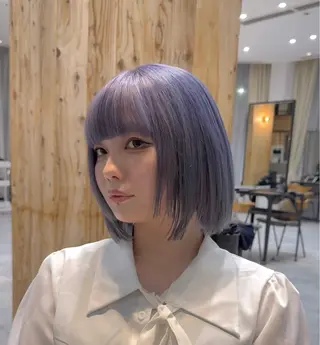 ミディアム VIEW OSAKA所属・髪質改善ブリーチ/ 艶髪/美髪/しゅがーのヘアスタイル