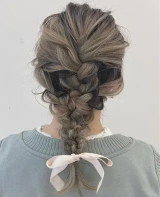 セミロング ♥yelm ユウナ♥のヘアスタイル