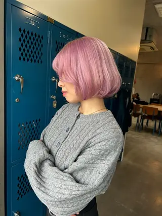 ショート カラー レイヤーカット/ルー ツカラー/EMIRIのヘアスタイル