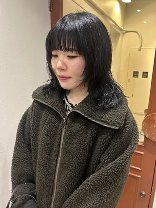 ミディアム rena ✶伏見/パーマのヘアスタイル