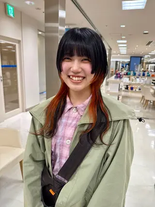 ロング カラー ヘアアレンジ 🍒KIKUCHI KANAE🍒のヘアスタイル