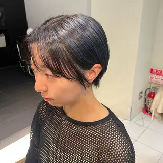 ショート カラー 透明感カラー/ 寺田千雅子のヘアスタイル