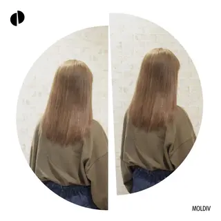 セミロング カラー ✨縮毛矯正✨髪質改善 ナカシマ ユミのヘアスタイル