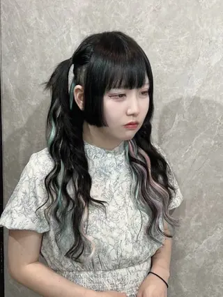 セミロング カラー colore所属・鹿児島 天文館 Colore凜のヘアスタイル