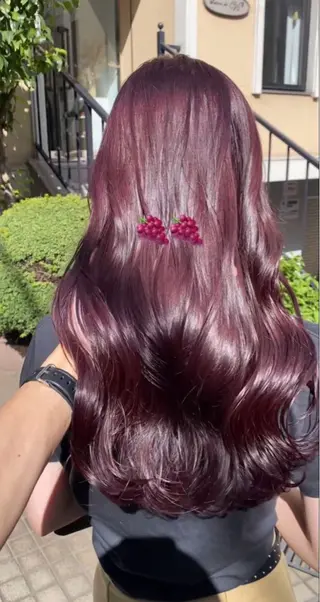 ロング カラー 🇰🇷lunty nana🇰🇷のヘアスタイル