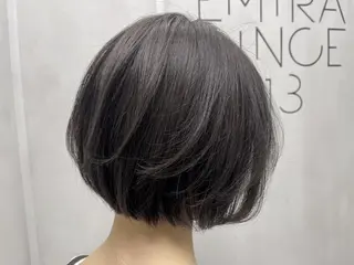 ショート カラー OAK溝の口 𖠋SHINYAのヘアスタイル