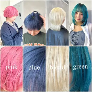 カラー 似合わせ小顔ショート /akane🐰♥️のヘアスタイル