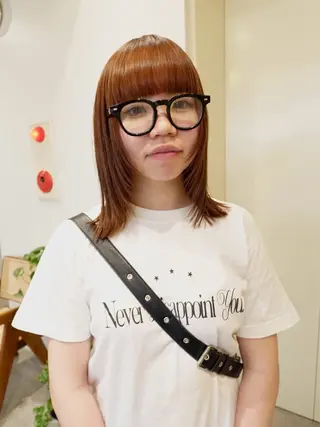 ミディアム December/ jingumae所属・【カットモデル募集】 yuzuのヘアスタイル