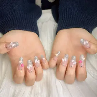 ネイル W &nail所属・Lu miのネイルデザイン