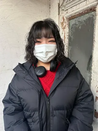 ミディアム パーマ お任せヘア☘️☘️ 及川渚のヘアスタイル