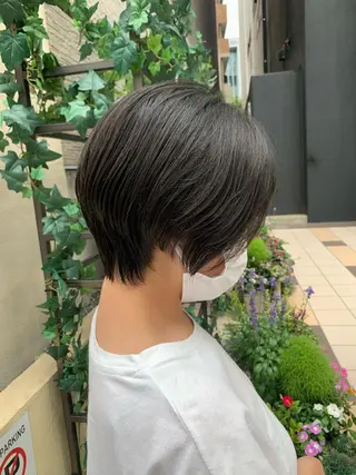 ショート AMI🎀韓国ヘア keshiki大名のヘアスタイル