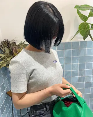 ショート カラー 韓国風デザイン 💐MIZUKI💐のヘアスタイル