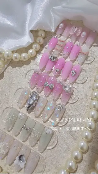 ネイル Ra: Nail所属・Ra: nail    西新 韓国ネイルのネイルデザイン