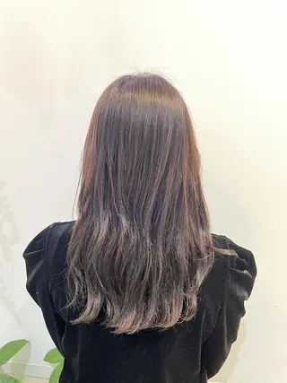 カラー 髪質改善カラー🤍 エクステ✨君島由実子のヘアスタイル