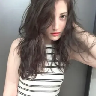 セミロング カラー matsuzawa marinaのマツエク・マツパデザイン