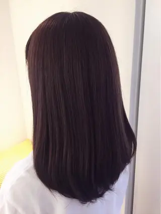 セミロング カラー ヘアアレンジ ✨ハイクオリティ✨ 山本香也のヘアスタイル