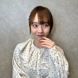 ショート ヘアアレンジ 野崎 桃実のヘアスタイル
